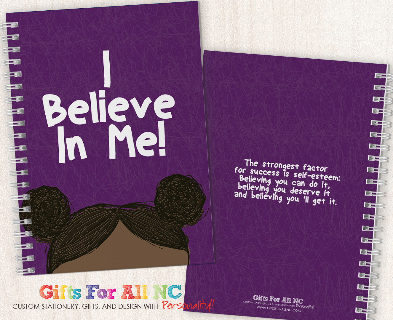 I Believe in ME! Personalized Journal