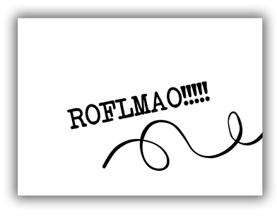 ROFLMAO!!! note card