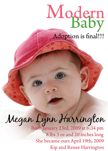Magazine adoption announcement