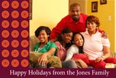 Jones holiday card