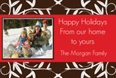 Morgan leafy holiday cards